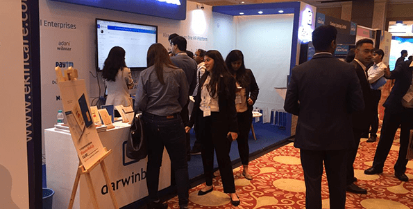 Darwinbox | Stall | SHRM Exhibition '19 | Taj Palace | New Delhi
