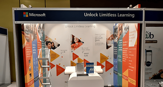 Microsoft | Stall | Taj Hotel | Delhi